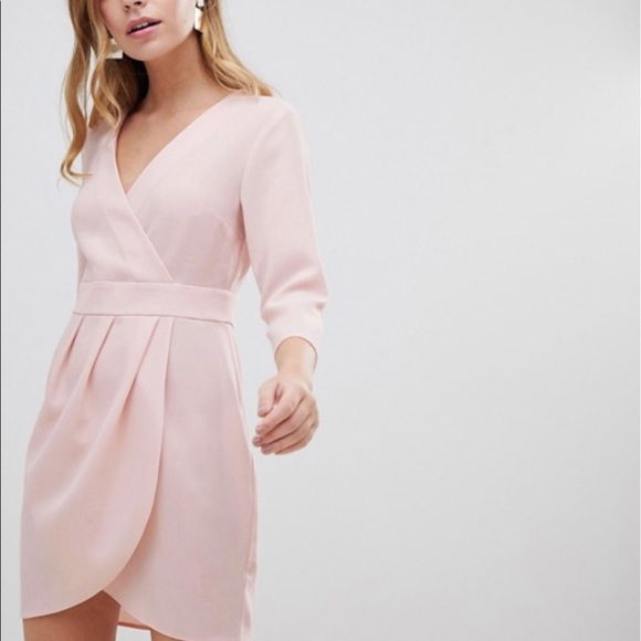 ASOS Petite Dresses & Skirts - ASOS Petite Mini Dress w/ Wrap Skirt Sz4